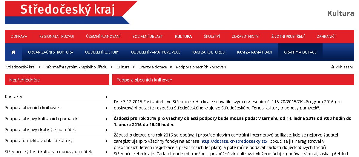 DotaceStrKraj2016