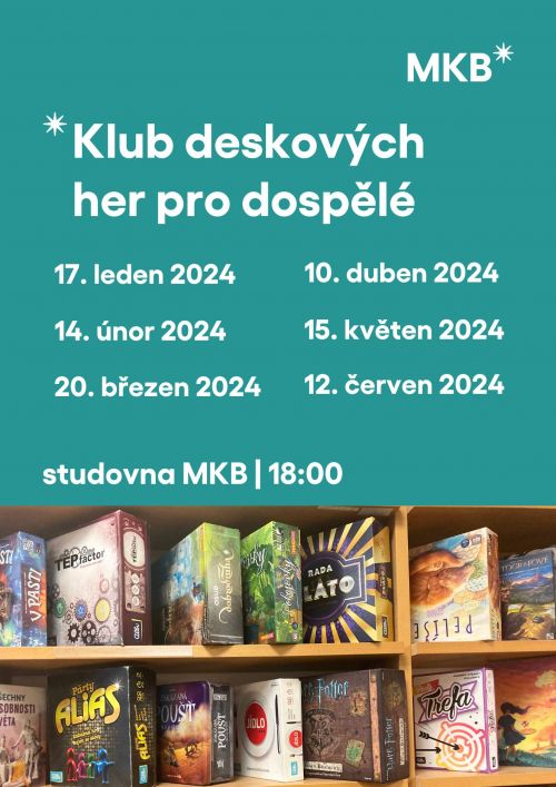 Klub deskových her pro dospělé