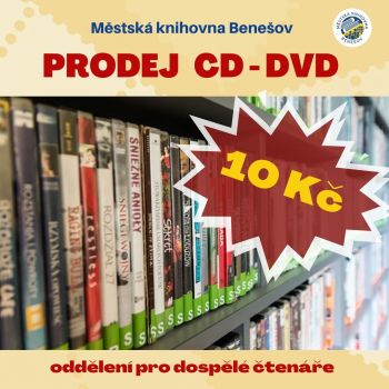 Prodej DVD a CD