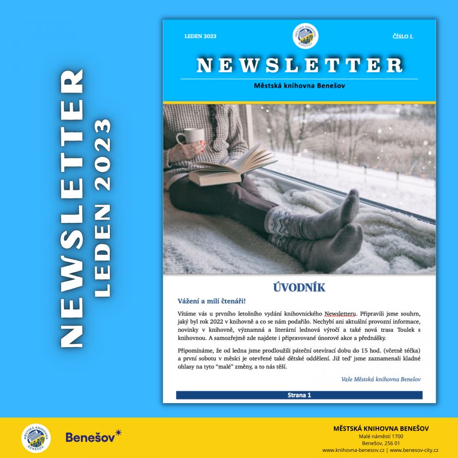Lednové číslo Newsletteru