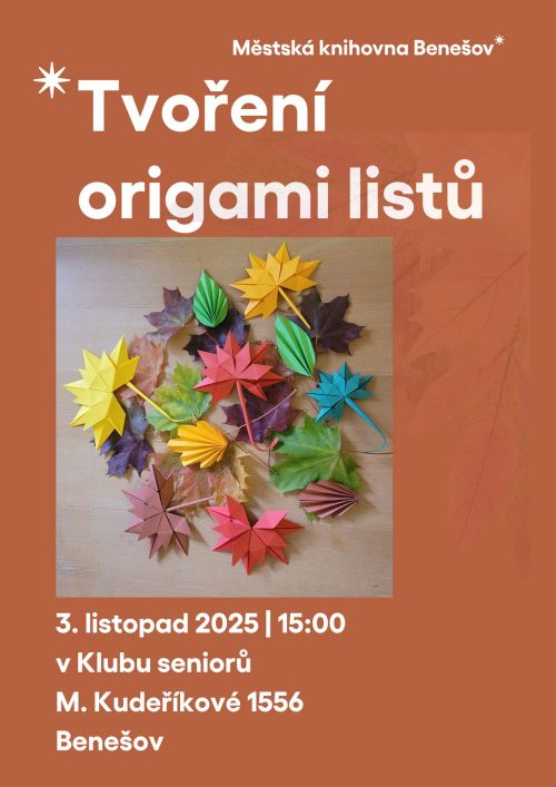 Tvoření origami listů