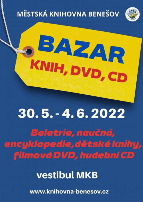Bazar knih, DVD a CD