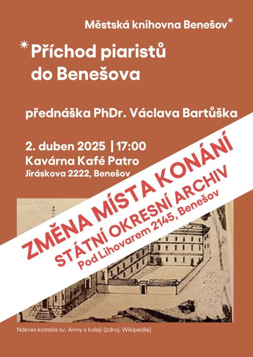 Příchod piaristů do Benešova