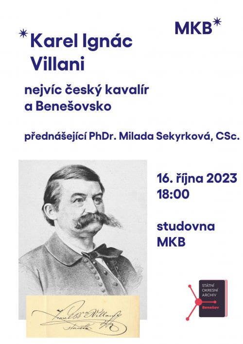 Nejvíc český kavalír Karel Ignác Villani a Benešovsko