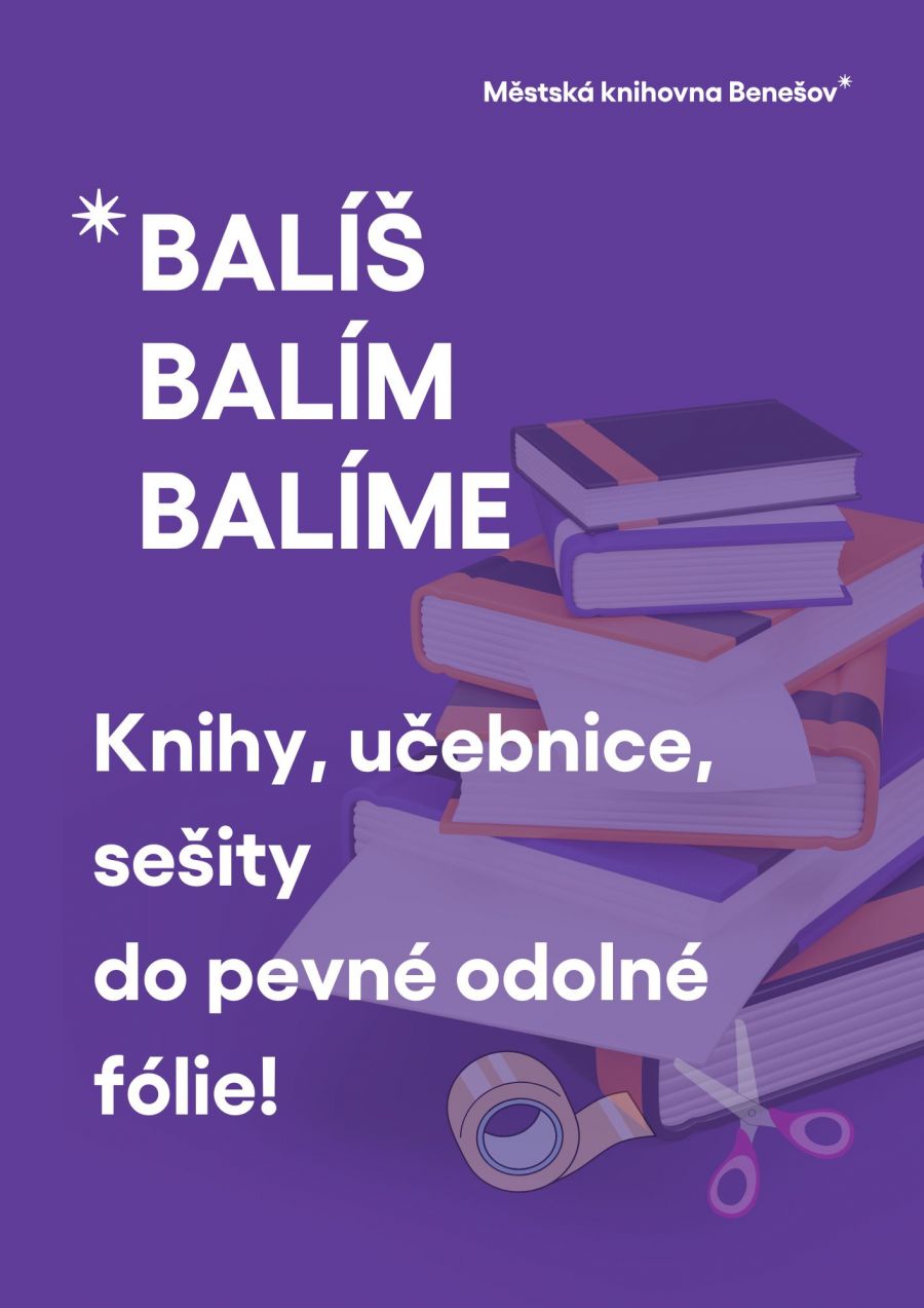 Balení knih a učebnic