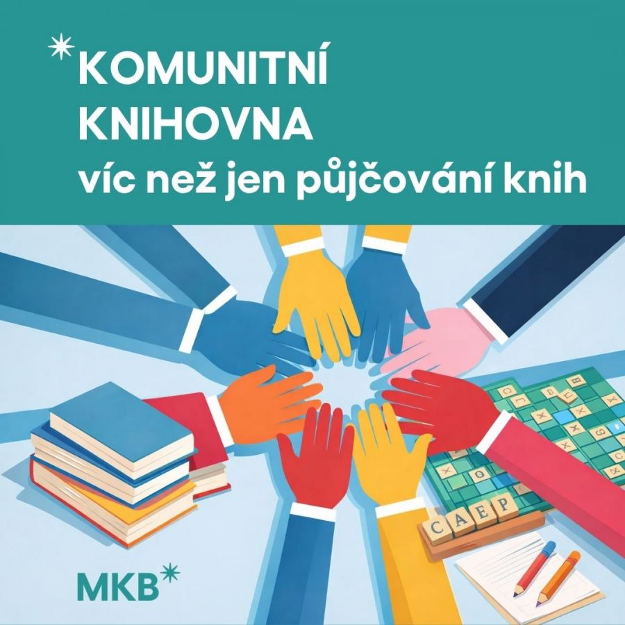 Komunitn&iacute; knihovna, v&iacute;c než jen půjčov&aacute;n&iacute; knih