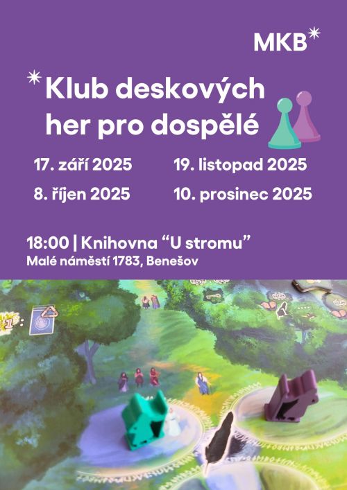 Klub deskových her pro dospělé