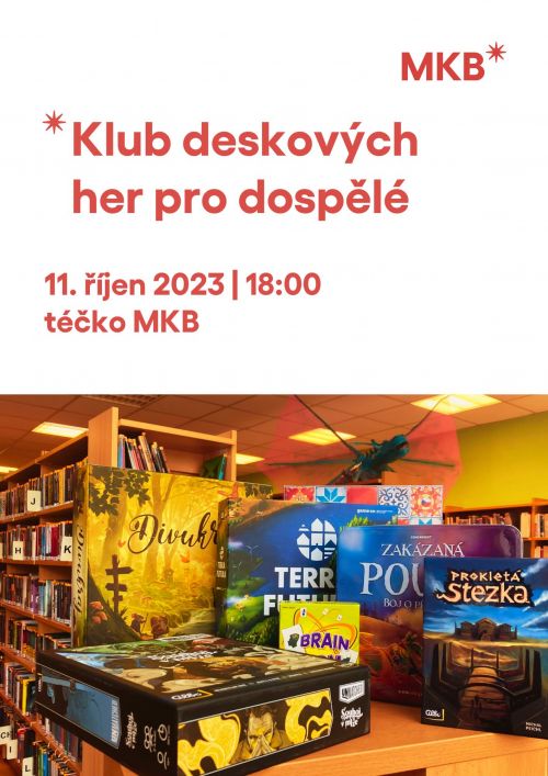 Klub deskových her pro dospělé