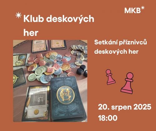 Klub deskových her pro dospělé