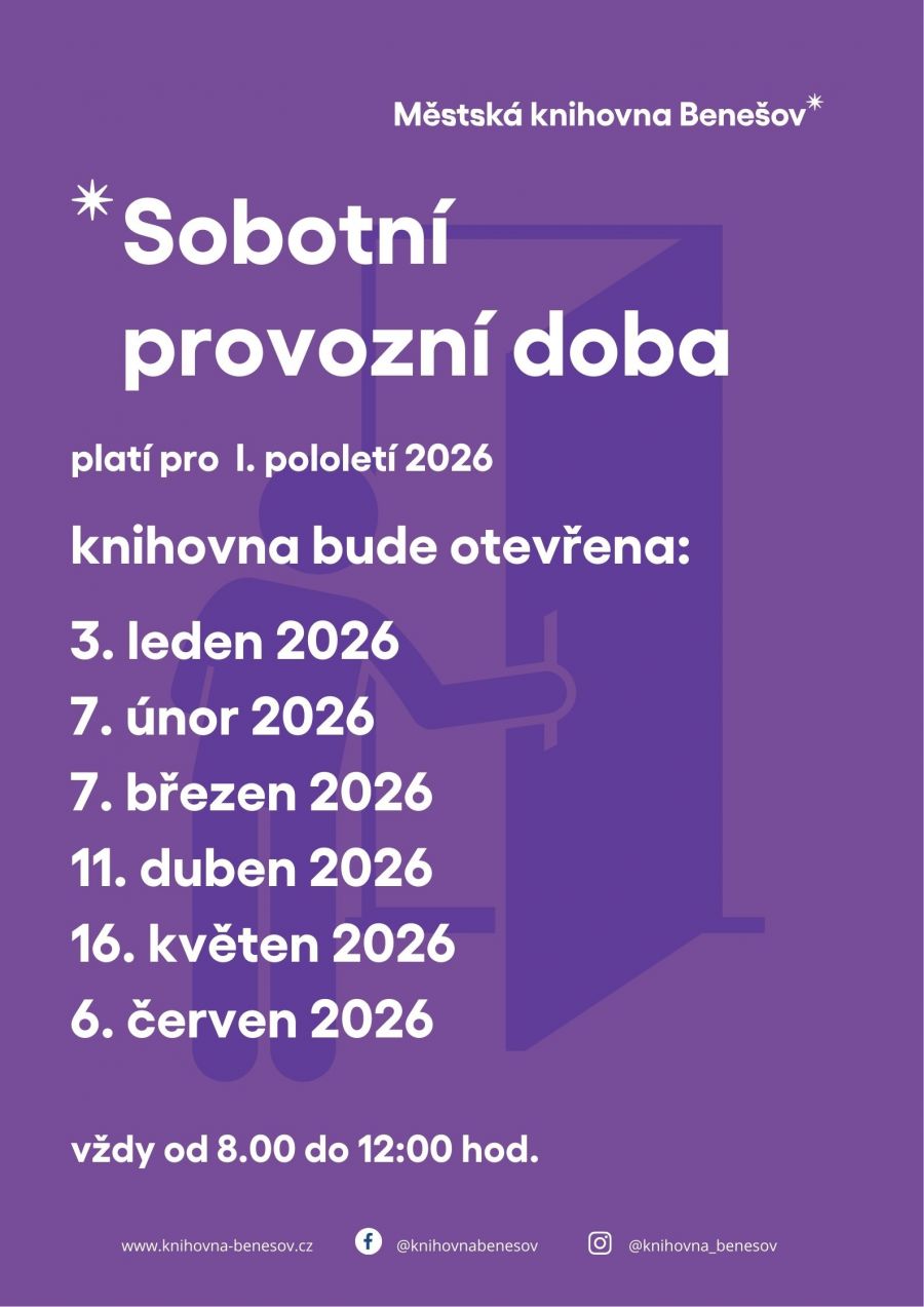 Sobotn&iacute; provozn&iacute; doba